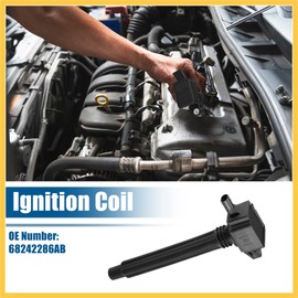 REPAIROCK Car Ignition Coil for Jeep Cherokee 14-21 for Jeep Renegade 2015-2020 for Ram ProMaster City 15-20 for Dodge Dart for Chrysler 200 2015-2017 No.68242286AB Auto Replacement Parts