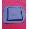 Pyrex 8" Square Baking Dish with Blue Plastic Lid