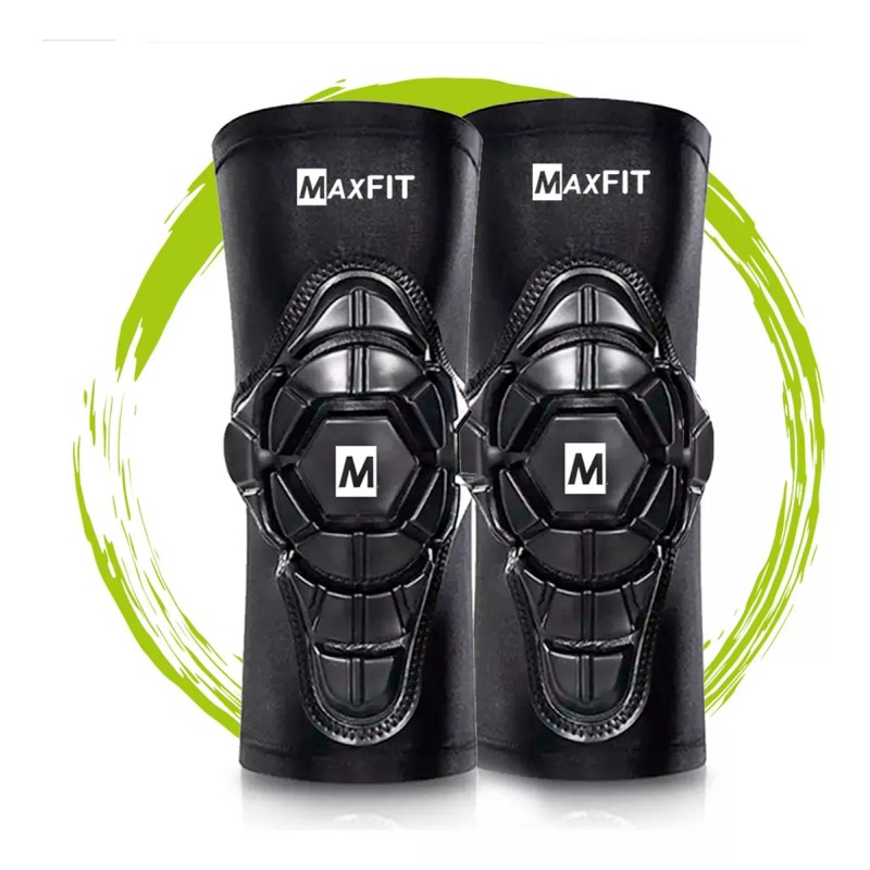 Maxfit Par De Rodilleras De Protección Para Ciclismo Mtb001 Maxfit