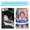 Cojín de Soporte para Bebé 2 Almohadas De Viaje Soporte