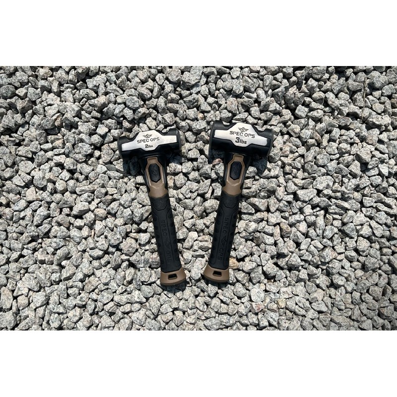 Spec Ops Tools Drilling Hammer, 2 lb Sledge hammer with