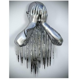 ZMURED 3D Wall Art Decor Artwork Figure Statue Modern Art Canvas Painting,Large Wall Art for Bathroom Bedroom Decoration