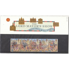 1989 THE LORD MAYOR'S SHOW STAMPS Presentation Pack.