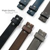 Italian Genuine Leather Belt Strap Brown 40