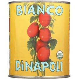 Bianco DiNapoli Organic Whole Peeled Tomatoes, 28 oz, 6 pack (One Pack)