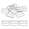 PATIKIL Metal Tri-glide Slide Buckle 25mm, 8 Pcs Zinc Alloy