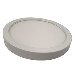 Ironsmith Lighting Products Low Profile LED Light Fixture - Dimmable 7" Surface Mount with White Finish, Energy Efficient 15 Watts 120 Volt Input - 1050 Lumens Ceiling Light Fixture