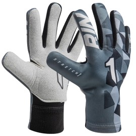 Rinat Meta Tactik GK AS Adult Goalkeeper Gloves, Grey, Size 7