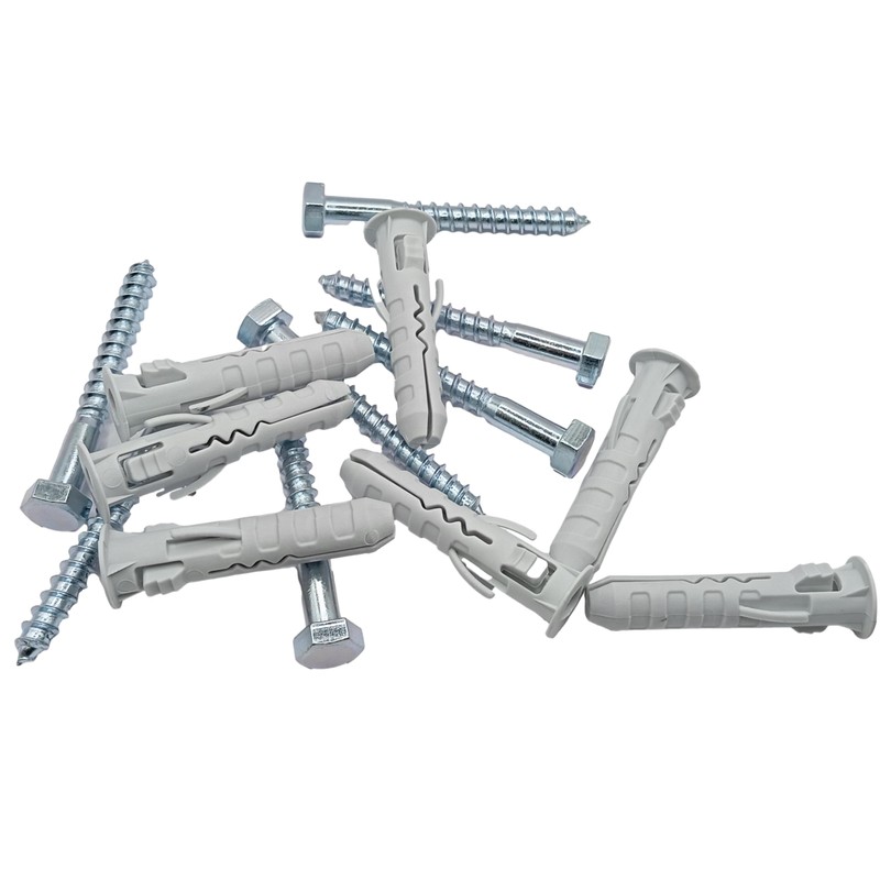 HAFD Heavy Duty Wall Anchor for Coach Screws 8x70mm with
