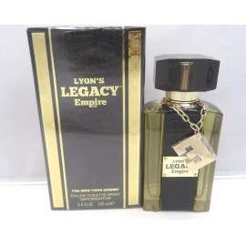 LYON'S LEGACY EMPIRE FOR MEN EAU DE TOILETTE SPRAY 3.3/ 3.4 FL OZ NEW SEALED