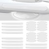 14pcs Clear Car Door Handle Protector, Car Accessories -Scratch-Proof Paint