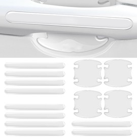 14pcs Clear Car Door Handle Protector, Car Accessories -Scratch-Proof Paint Protection Film