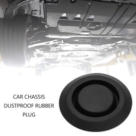 The Lord of the Tools 8pcs Rubber Body Floor Drain Plugs Car Chassis Waterproof Dustproof Rubber Stopper Compatible with Jeep Protector Replacement Plug 55177482AA