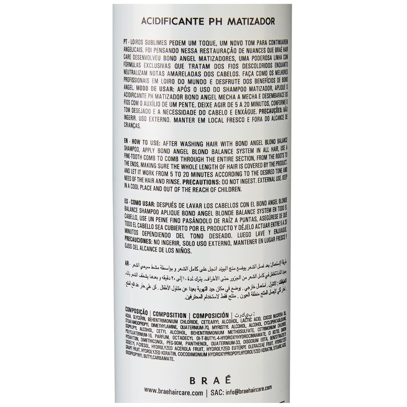 Braé Bond Angel Matizador Toner