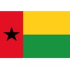 mrdeco Metall Schild 12x18cm gewölbt Guinea-Bissaus Guinea-Bissau Schild