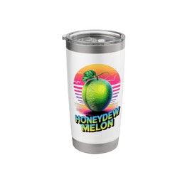90s Vintage Honeydew Melon Stainless Steel Insulated Tumbler