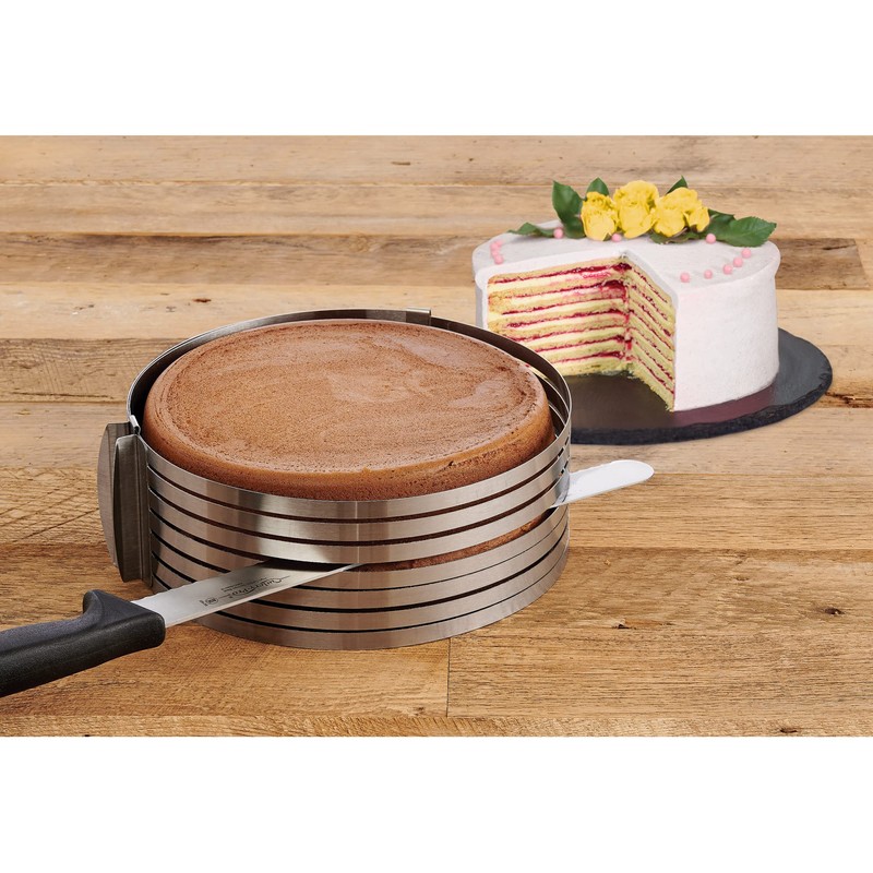 Mrs. Anderson's Baking Multi 7-Layer Slicer Leveler, Fits 9 to