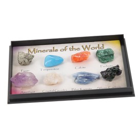 Mobestech 3sets Natural Stone Specimen Irregular for Teaching Collection Decoration Unique Colors Textures Educational Resource for Geology Enthusiasts