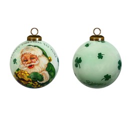Inner Beauty Happy Christmas to You Hanging Ornament, Green