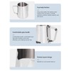 600ml Stainless Steel Frothing Cup Milk Coffee Frothing Pitcher with
