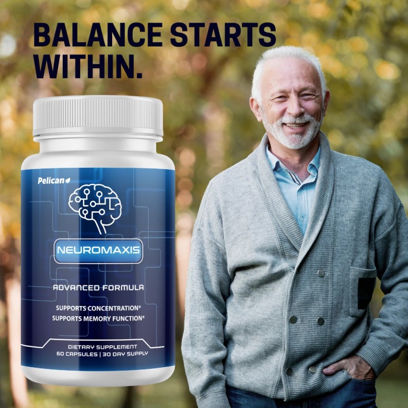 Pelican Vitamins Neuromaxis- Brain & Nerve Support- 10 Bottles- 600
