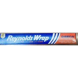 Reynolds Wrap Aluminum Foil EVERYDAY Roll 75 Square Feet - NEW