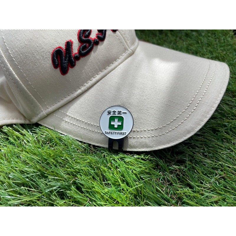Don Flyee Golf Marker Magnet Safety First Alloy Hat Clip