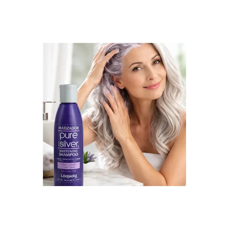 Shampoo Matizador Pure Silver 250ml Loquay