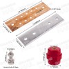 GOUNENGNAIL-Wall Mounted Copper Ground Bar Kit .157" x 2.36" x