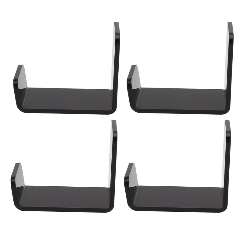 4pcs Headphone Hook Multipurpose Elegant Space Saving Wall Mounted Headphone