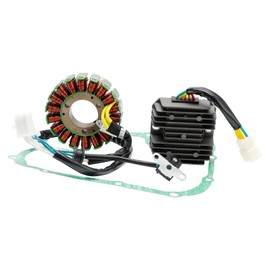MAD HORNETS 93mm Magneto Coil Stator + Voltage Regulator + Gasket Assy For Linhai ATV 260 290 300 310 320 400 410 420
