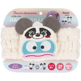 Skater ZHTB1-A Sanrio Hair Turban, Hankyodon, Headwear
