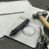 Lrtzizy Embossed Aluminum Heat Shield, Exhaust Pipe Heat Shield and