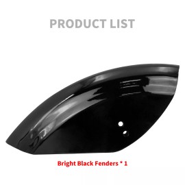 YHMTIVTU Gloss Black Rear Fender Mudguard For Harley Sportster 883 1200 48 72 Café Racer