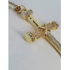 Joyeria Jara Titanium 316L Stainless Steel Nail Cross Pendant With