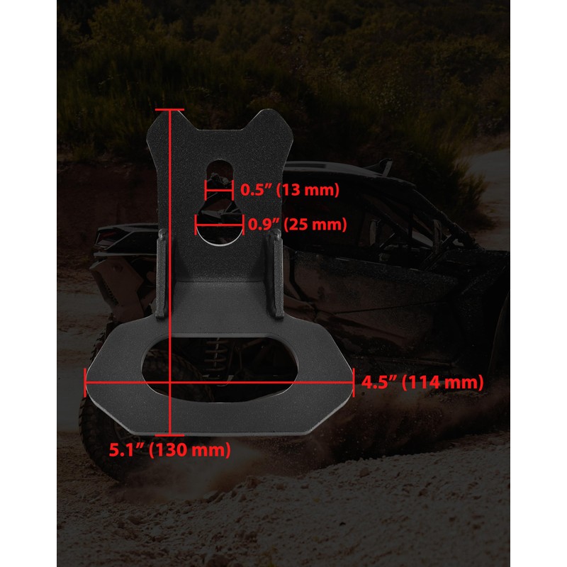 SLORIMOD Tie Down Brackets Hooks for Can Am Maverick X3