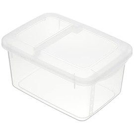 Pearl Metal H-5541 Rice Bin, 6.6 lbs (3 kg), For Refrigerators, Measuring Cup Included, Storage Container, Stocks, Made in Japan