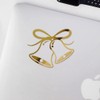 Decal Stickers of Wedding (Metallic Gold) (Set of 2) Premium