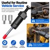 Lubrication Fitting Unclogger for Maintenance – Manual Metal Threaded Service