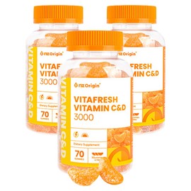 Partner_Reference Enget Origin Vita Fresh Vitamin C & D 3000 Kkumi 70 tablets 3 / 엔젯오리진 비타프레쉬 비타민 C 앤 D 3000 꾸미 70정 3개