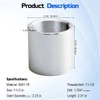 1-1/2" NPT Right-hand Threaded Full Coupling, Aluminum 6061-T6 Schedule 40,
