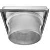 Dazhtu 125 mm Ventilation Grille with Check Flap, Slats and