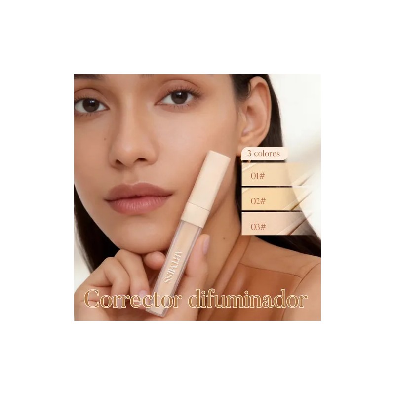 Artmiss Corrector En Crema Acabado Natural Efecto Difuminado Tono Neutral
