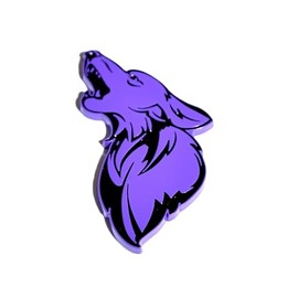 Coyote Badge Shop - V2 GT500 Style Coyote Badge - for Mustang / F150 - The Original Coyote Bage (Purple)