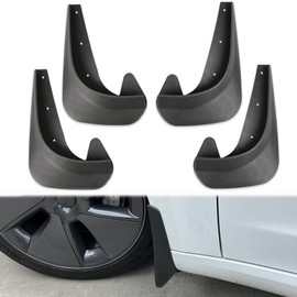 Pack of 4 Mud Flaps Universal Mud Flaps No Drilling Protective Flaps for Car