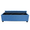 Casa Andrea Milano Storage Ottoman, Ottoman with Storage, Storage Ottoman