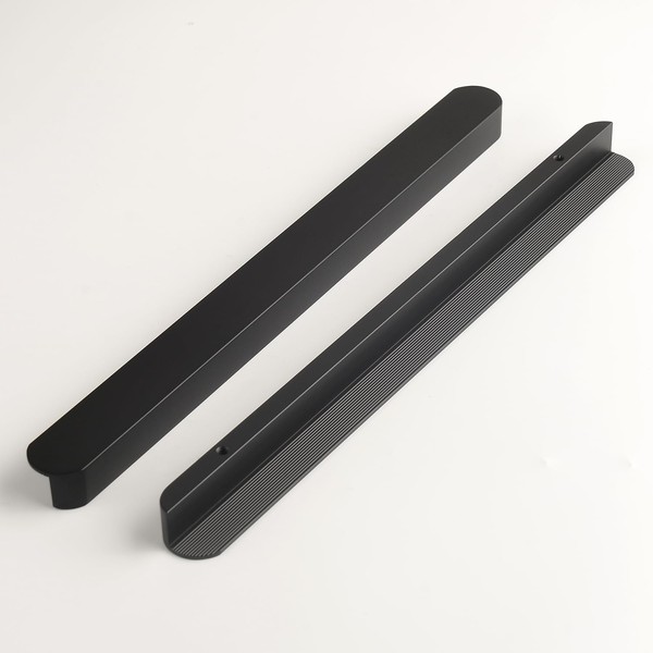 funifiti 5 Pack Matte Black Kitchen Cabinet Handles 8.8 Inch(224mm)