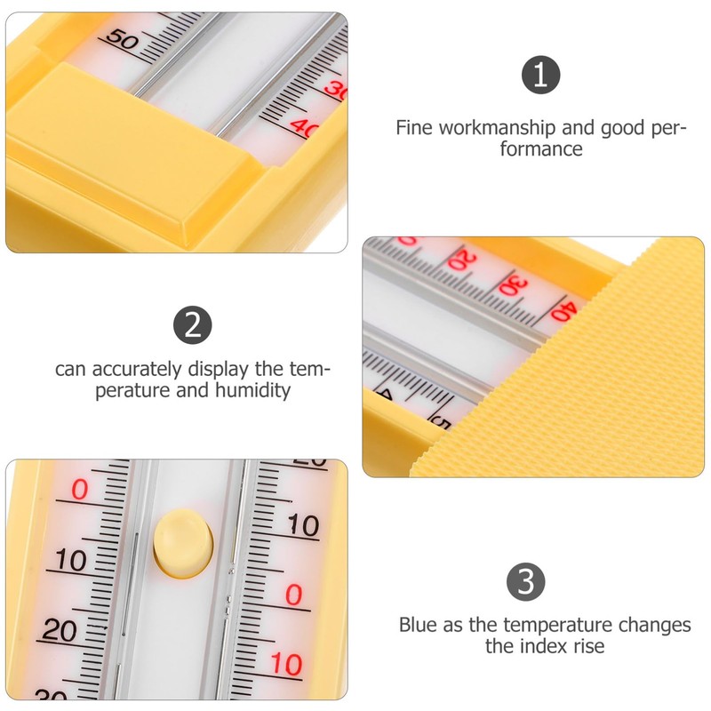 LABRIMP Useful Greenhouse Thermometer Maximum and Minimum Thermometer for Accurate