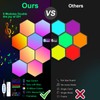 Large Hexagon Lights 8Pack LED Gaming Panel - RGB Led