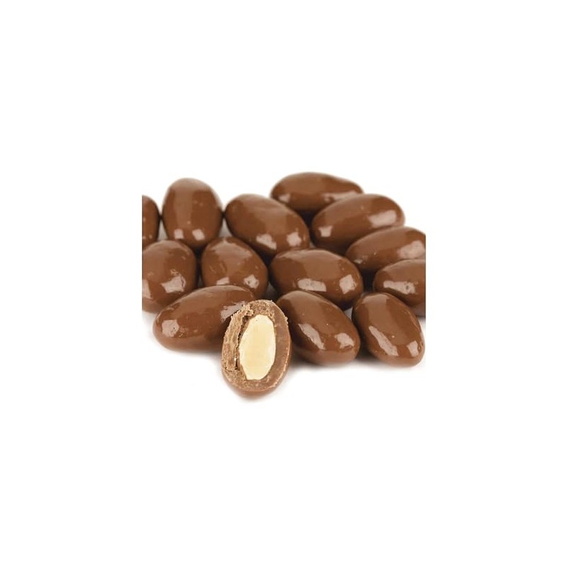 Candy Retailer Milk Chocolate Covered Almonds 1 Lb